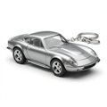 Retro Coupe Keychain